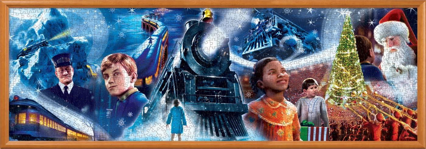imageMasterPieces 1000 Piece Jigsaw Puzzle For Adults Family Or Youth Betty Boop Panoramic 13x39The Polar Express