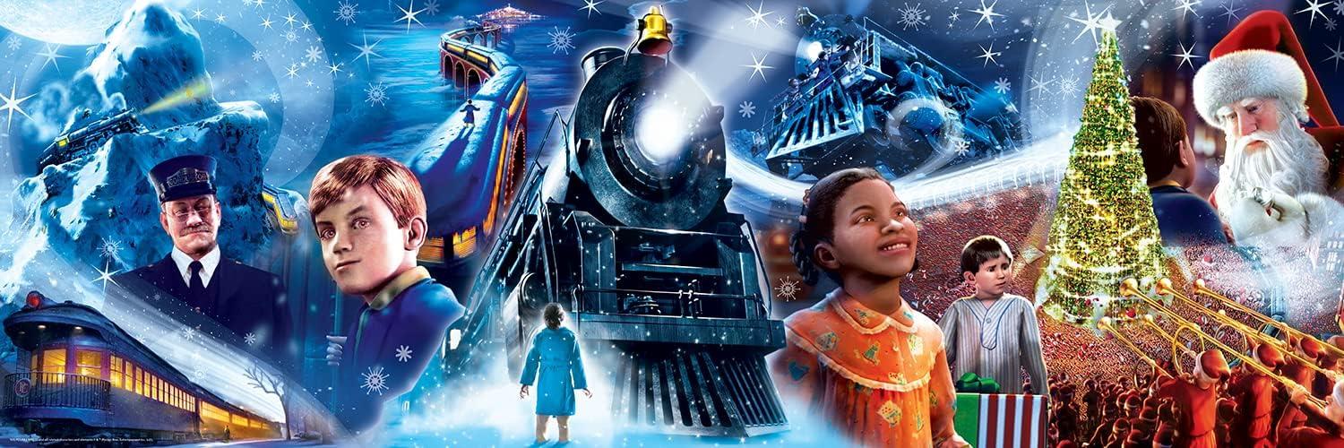 imageMasterPieces 1000 Piece Jigsaw Puzzle For Adults Family Or Youth Betty Boop Panoramic 13x39The Polar Express