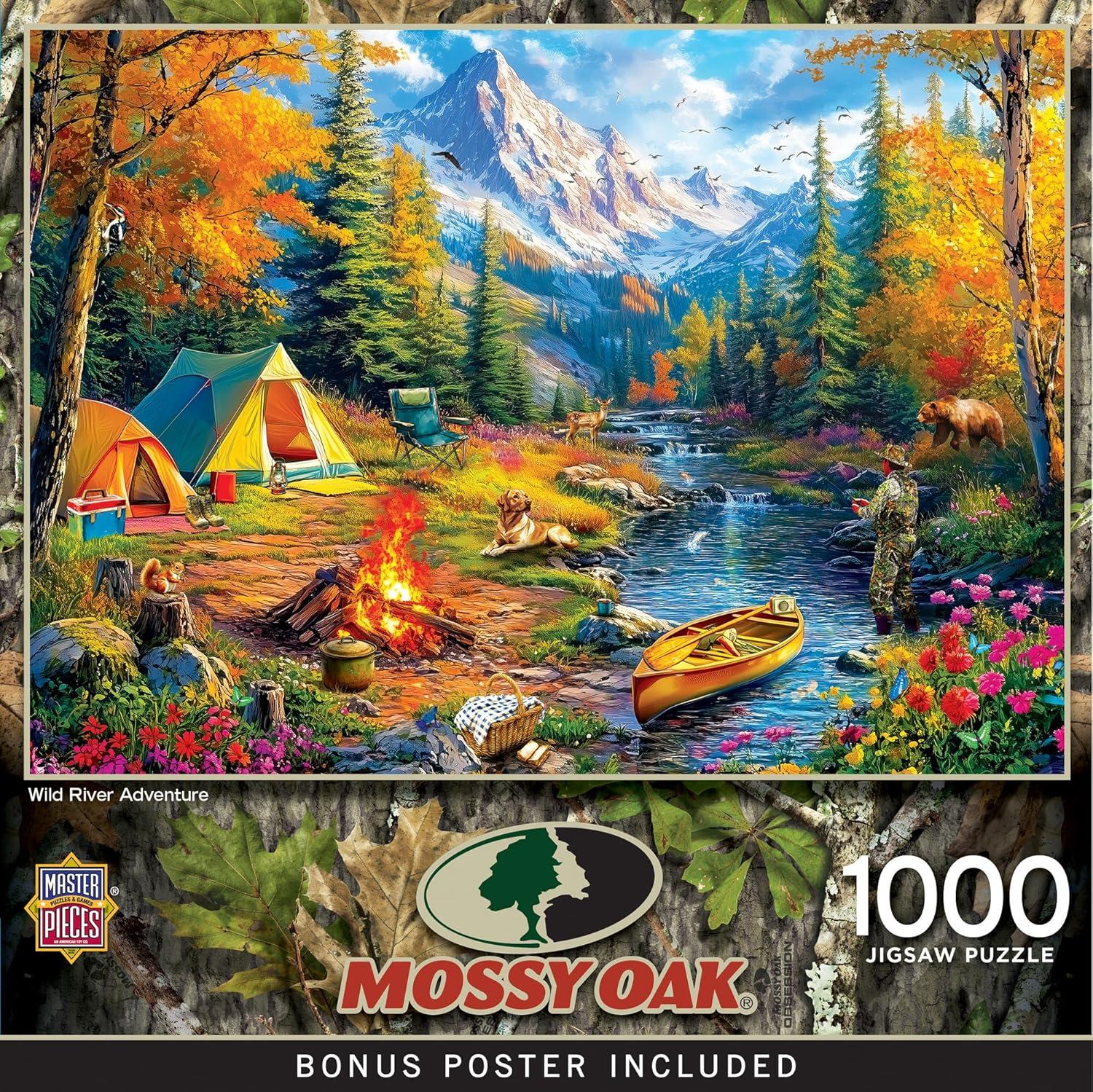 imageMasterPieces 1000 Piece Jigsaw Puzzle for Adults Family Or Youth Liberty Falls 1925x2675Wild River Adventure
