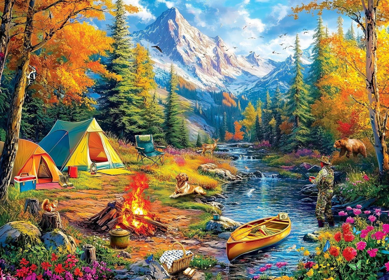 imageMasterPieces 1000 Piece Jigsaw Puzzle for Adults Family Or Youth Liberty Falls 1925x2675Wild River Adventure