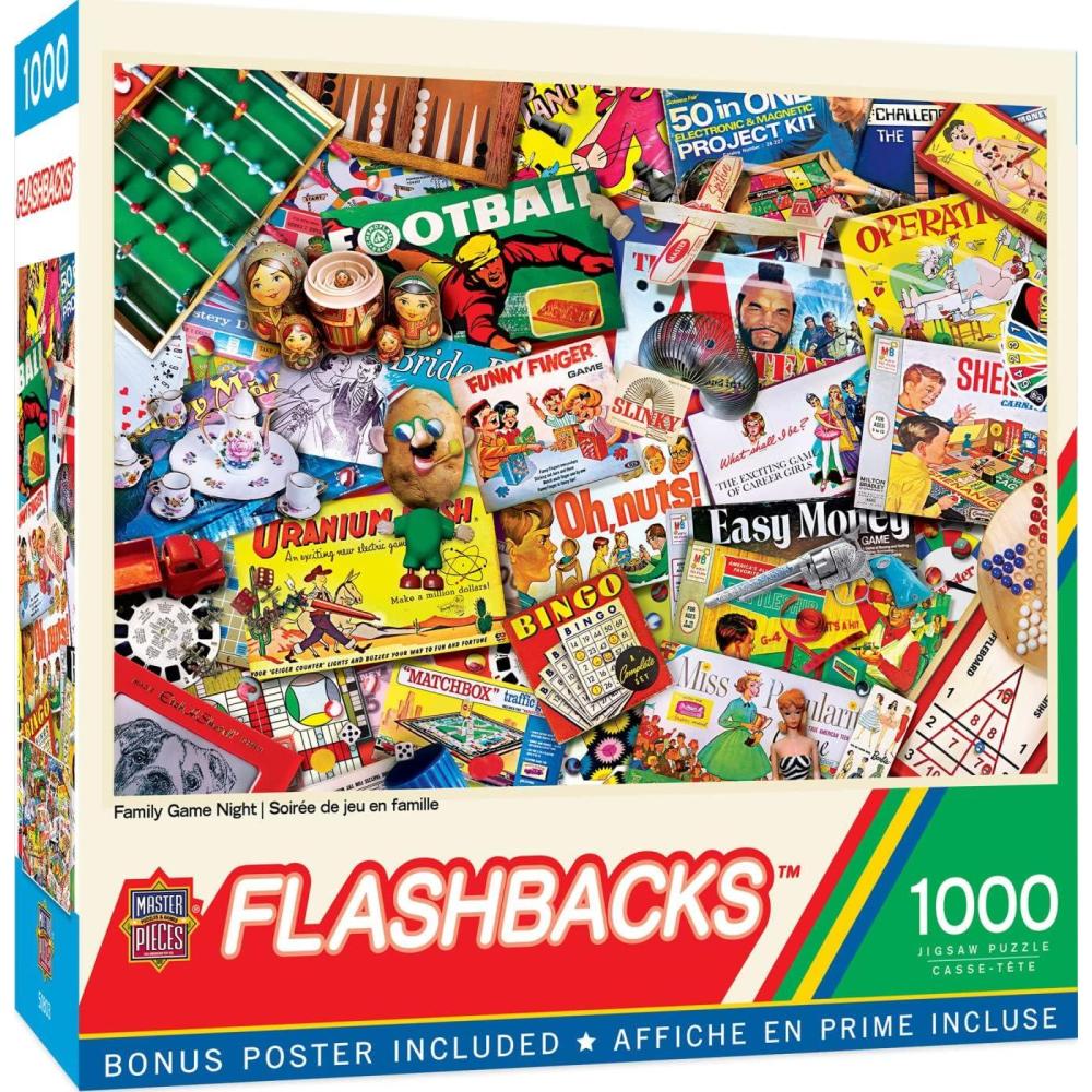 imageMasterPieces  1000 Piece Jigsaw Puzzle Family Game Night Fun for Adults Family Kids NonGlare Finish 1925 x 26751000 Piece