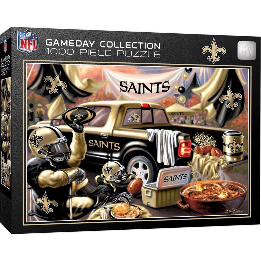 imageMasterPieces  1000 Piece Jigsaw Puzzle NFL Minnesota Vikings Fun for Adults and Family NonGlare Finish 1925x2675New Orleans Saints