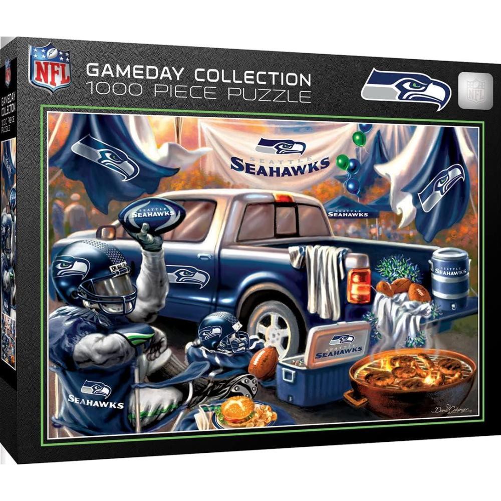 imageMasterPieces 1000 Piece Jigsaw Puzzle NFL Minnesota Vikings Fun for Adults and Family NonGlare Finish 1925x2675Seattle Seahawks