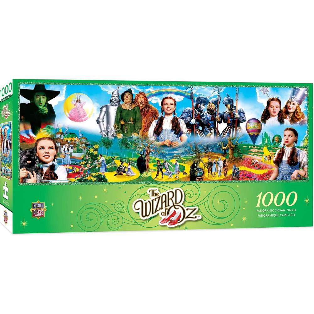 imageMasterPieces 1000 Piece Jigsaw Puzzle For Adults Family Or Youth  Betty Boop Panoramic  13x39Wizard of Oz