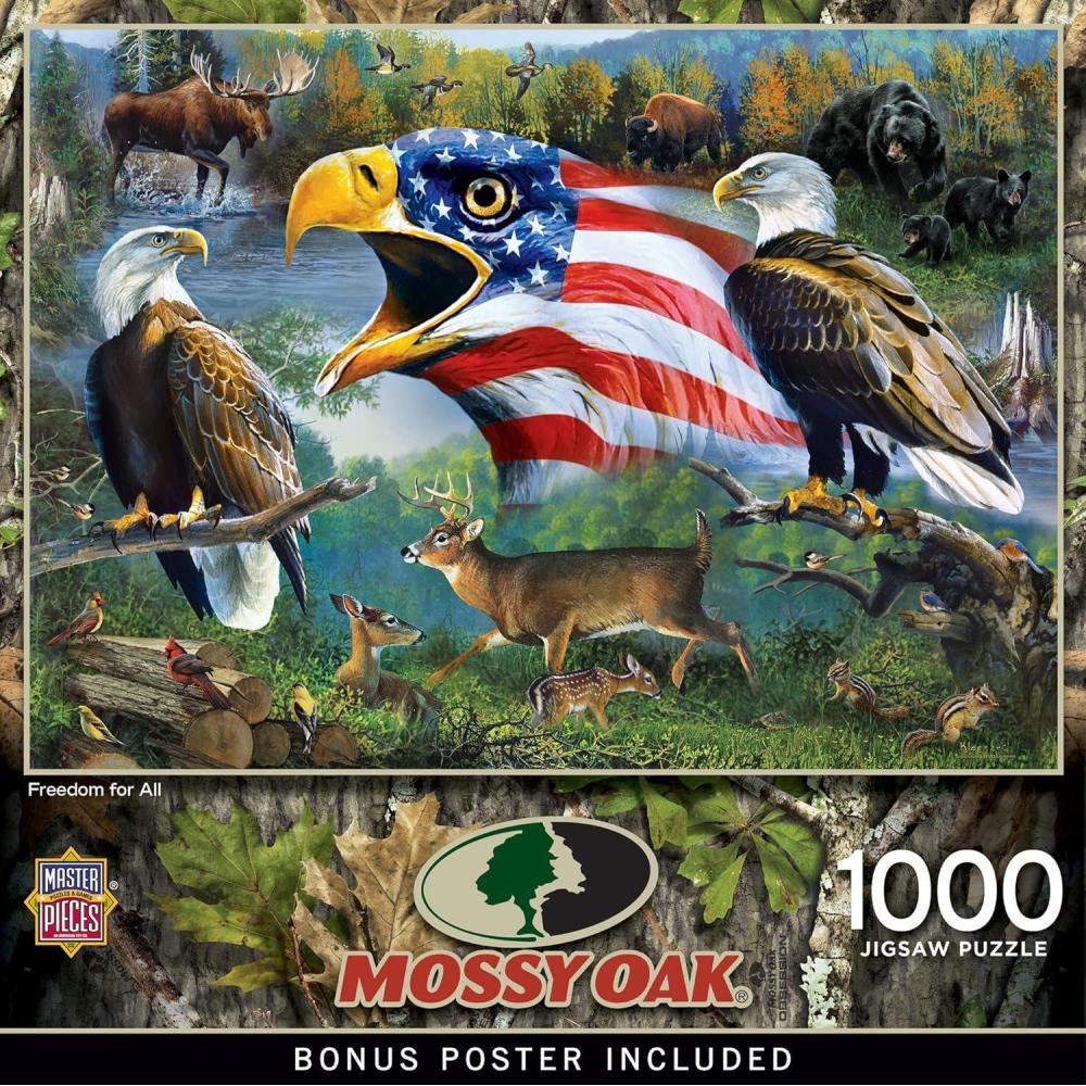imageMasterPieces 1000 Piece Jigsaw Puzzle for Adults Family Or Youth Liberty Falls 1925x2675Freedom for All