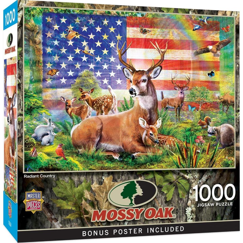 imageMasterPieces 1000 Piece Jigsaw Puzzle for Adults Family Or Youth  Liberty Falls  1925x2675Radiant Country