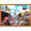 MasterPieces 1000 Piece Jigsaw Puzzle for Adults, Family, Or Youth – Titanic Boarding – 19.25″x26.75″(Now Boarding)