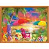 MasterPieces 300 Piece EZ Grip Jigsaw Puzzle – Seaside Afternoon – 18″x24″(300 Piece)