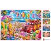 MasterPieces 300 Piece EZ Grip Jigsaw Puzzle – Surf’s Up – 18″x24″(300 Piece)