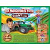 MasterPieces Floor Puzzle – Jumbo Size 36 Piece Jigsaw Puzzle for Kids – Caterpillar Dump Truck Tractor – 3ftx2ft(Old MacDonald)