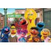 MasterPieces Floor Puzzle – Jumbo Size 36 Piece Jigsaw Puzzle for Kids – Caterpillar Dump Truck Tractor – 3ftx2ft(Sesame Street Best Friends)