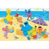 MasterPieces Floor Puzzle – Jumbo Size 36 Piece Jigsaw Puzzle for Kids – Caterpillar Dump Truck Tractor – 3ftx2ft(Sesame Street Fun in The Sun)