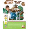 MasterPieces Floor Puzzle – Jumbo Size 36 Piece Jigsaw Puzzle for Kids – Caterpillar Dump Truck Tractor – 3ftx2ft(Smokey Bear)