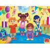 Masterpieces 24 Piece Bingo Sing-A-Long Sound Floor Puzzle for Kids – 18″x24″(Head  Shoulders  Knees  & Toes)