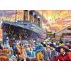 Titanic – Titanic Underway 1000pc Puzzle – Jigsaw Puzzle with Vibrant Artwork and Durable Pieces – Fun Family Activity, Brain Challenge, and Educational Entertainment for Kids, Teens, and Adults(300 Piece)