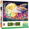 MasterPieces – 300 Piece Jigsaw Puzzle with Large EZ Grip Shapes, Glows in the Dark, Moon Fairy, Activity Fun for Adults, Seniors, Family, Kids, 18″ x 24″(Moon Fairy)