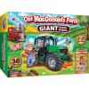MasterPieces Floor Puzzle – Jumbo Size 36 Piece Jigsaw Puzzle for Kids – Caterpillar Dump Truck Tractor – 3ftx2ft(Old MacDonald)