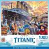 Titanic – Titanic Underway 1000pc Puzzle – Jigsaw Puzzle with Vibrant Artwork and Durable Pieces – Fun Family Activity, Brain Challenge, and Educational Entertainment for Kids, Teens, and Adults(1000 Piece)