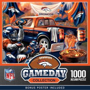 MasterPieces – 1000 Piece Jigsaw Puzzle, NFL Minnesota Vikings, Fun for Adults and Family, Non-Glare Finish, 19.25″x26.75″(Denver Broncos)