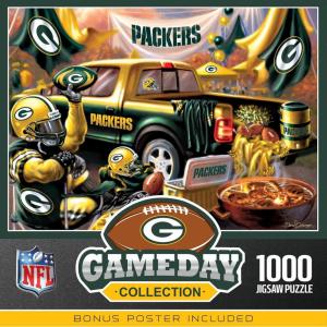 MasterPieces – 1000 Piece Jigsaw Puzzle, NFL Minnesota Vikings, Fun for Adults and Family, Non-Glare Finish, 19.25″x26.75″(Green Bay Packers)