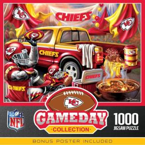 MasterPieces – 1000 Piece Jigsaw Puzzle, NFL Minnesota Vikings, Fun for Adults and Family, Non-Glare Finish, 19.25″x26.75″(Kansas City Chiefs)