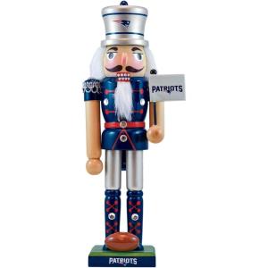 MasterPieces Game Day – NFL New England Patriots – Team Painted Wood Nutcracker