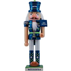 MasterPieces Game Day – NFL Seattle Seahawks – Team Painted Wood Nutcracker