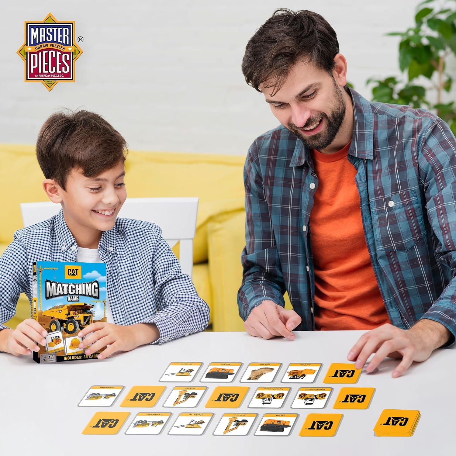 imageMasterPieces Officially Licensed CAT Picture Matching Card Game for Kids and Families