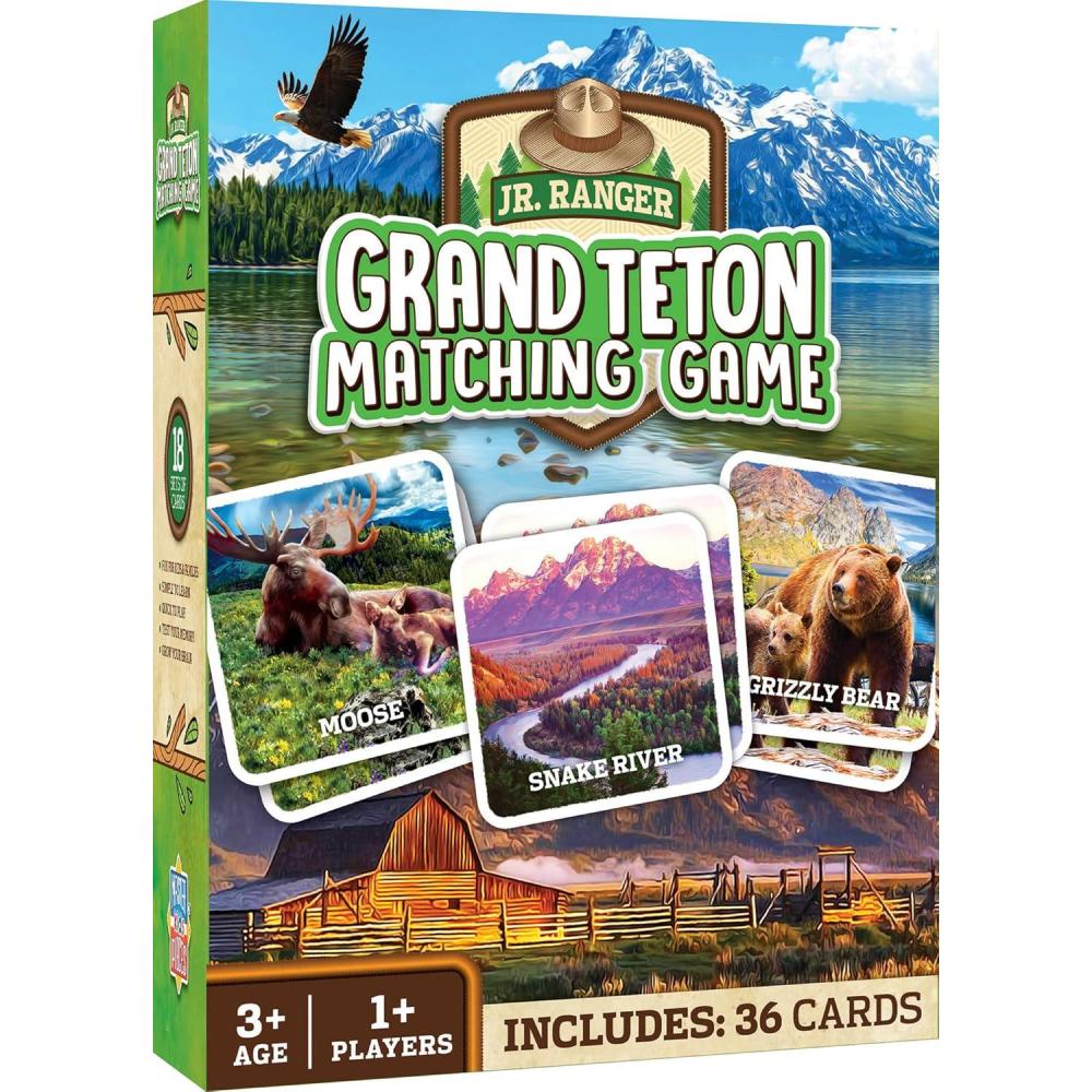 imageMasterPieces Kids Games Grand Teton Matching Game Game for Kids and Family Laugh and Learn