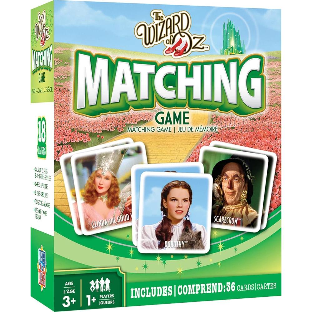 imageMasterPieces Kids Games The Wizard of Oz Matching Game Game for Kids and Family Laugh and Learn