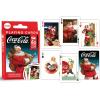 MasterPieces Officially Licensed Coca Cola Vintage Santa Playing Cards – 54 Card Deck for Adults