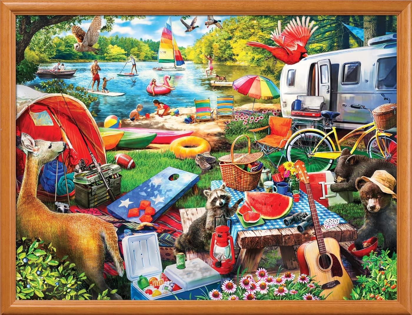 imageMasterPieces 300 Piece Jigsaw Puzzle Large EZ Grip Shapes Little Rascals Fun for Adults Seniors Family Kids NonGlare Finish 18x24300 Piece