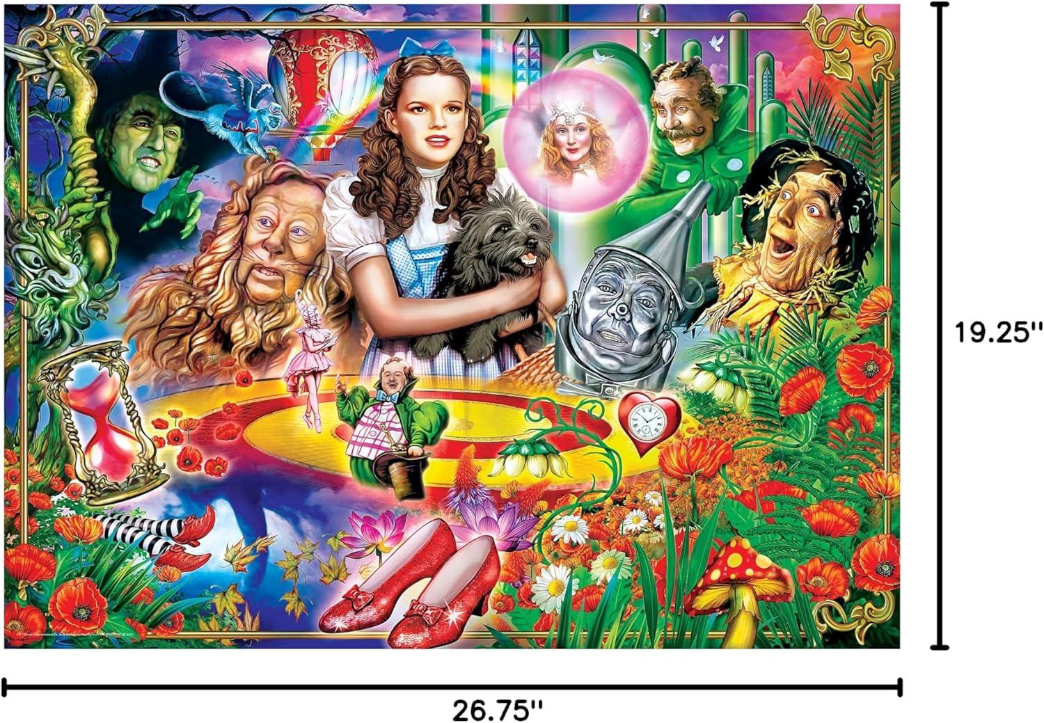 imageMasterPieces 1000 Piece Jigsaw Puzzle for Adults Family or Youth Off To See The Wizard 1925x2675Magical Land of Oz