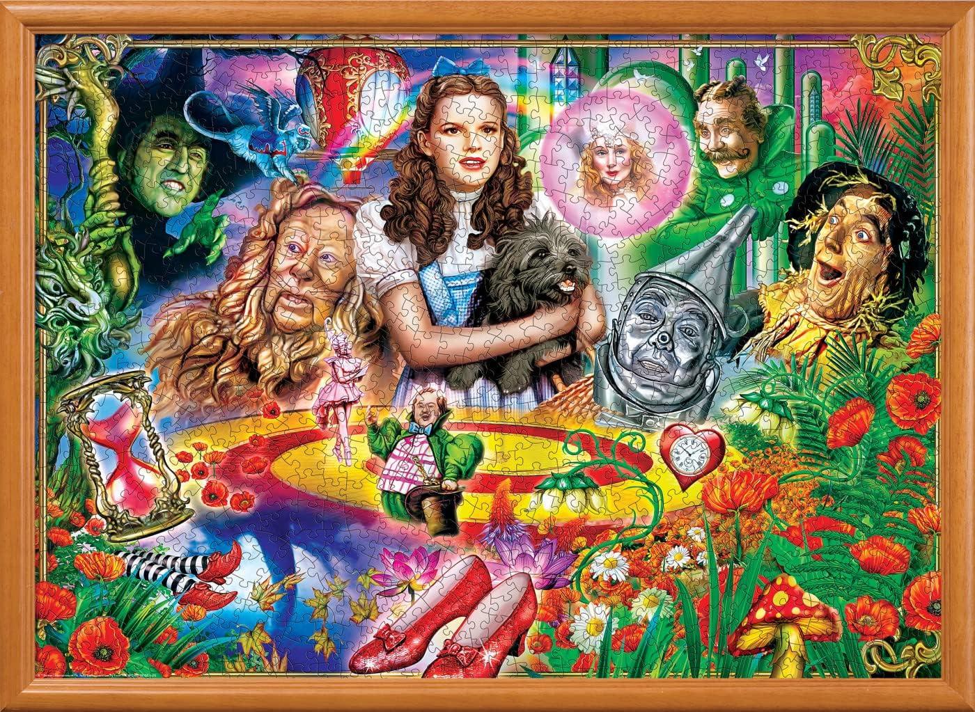 imageMasterPieces 1000 Piece Jigsaw Puzzle for Adults Family or Youth Off To See The Wizard 1925x2675Magical Land of Oz