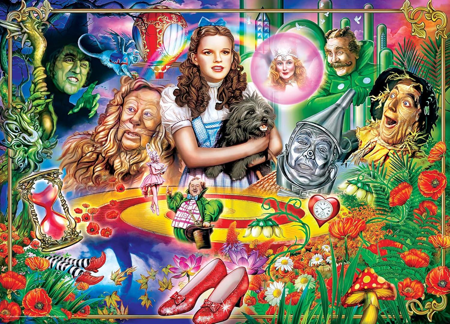imageMasterPieces 1000 Piece Jigsaw Puzzle for Adults Family or Youth Off To See The Wizard 1925x2675Magical Land of Oz