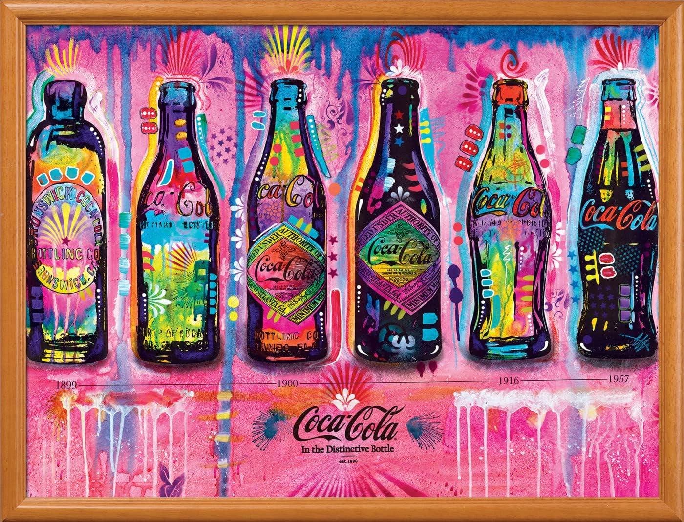 imageMasterPieces 300 Piece EZ Grip Jigsaw Puzzle CocaCola Bottles 18x24Bottles