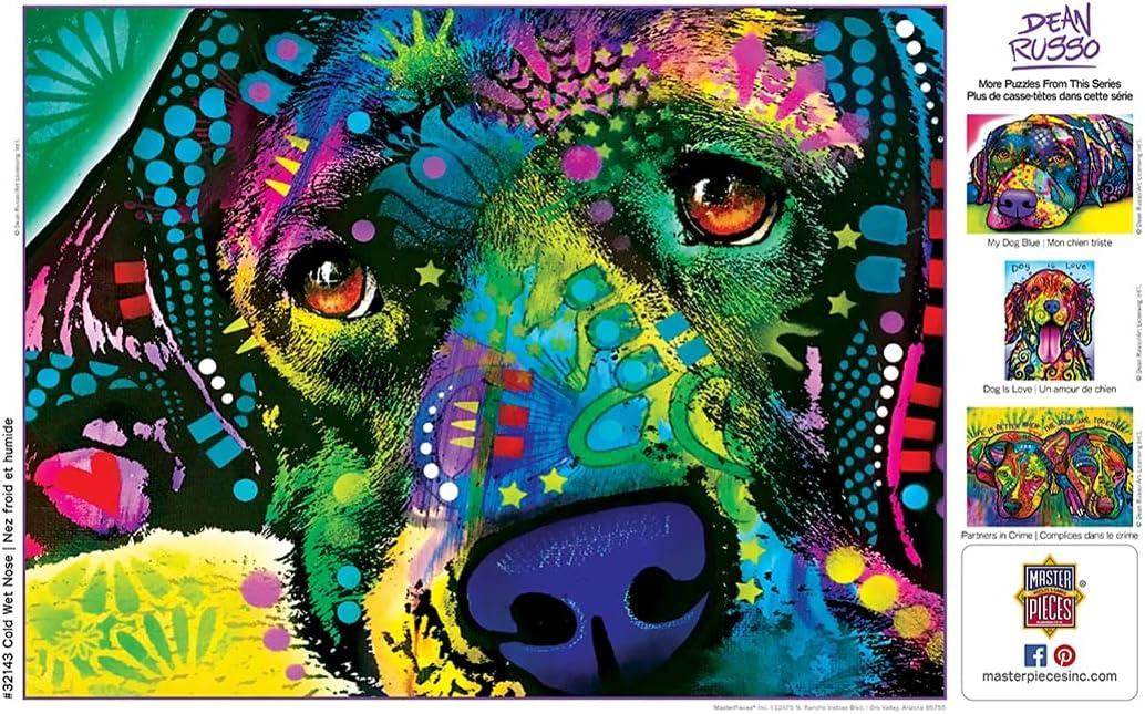 imageMasterPieces 300 Piece EZ Grip Jigsaw Puzzle Partners in Crime 18x24Cold Wet Nose