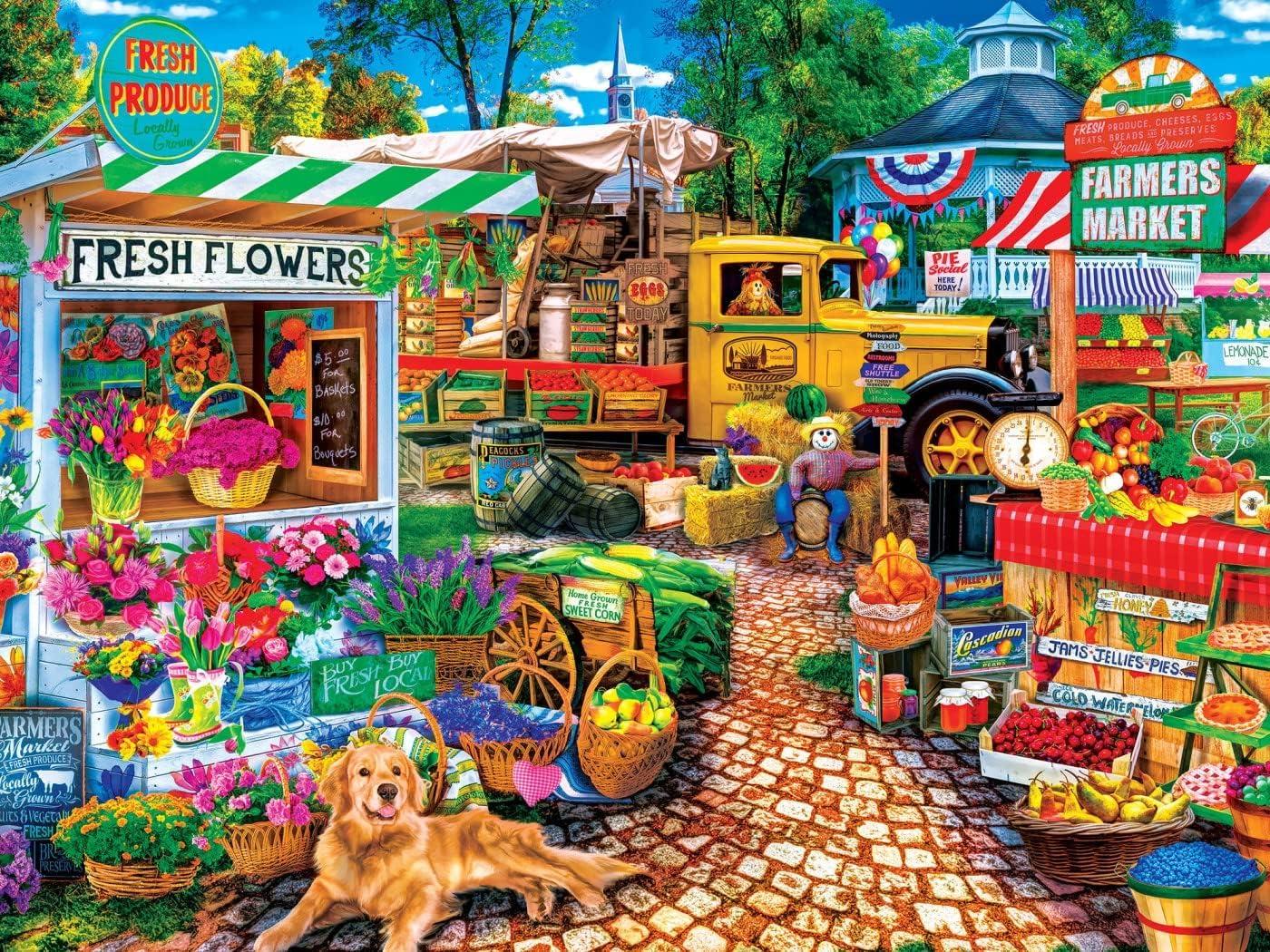 imageMasterPieces 750 Piece Jigsaw Puzzle for Adults and Family Country Heaven 18x24Sale on the Square