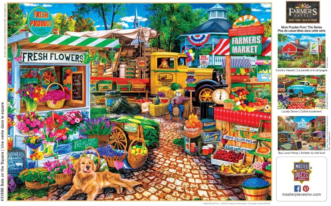 imageMasterPieces 750 Piece Jigsaw Puzzle for Adults and Family Country Heaven 18x24Sale on the Square