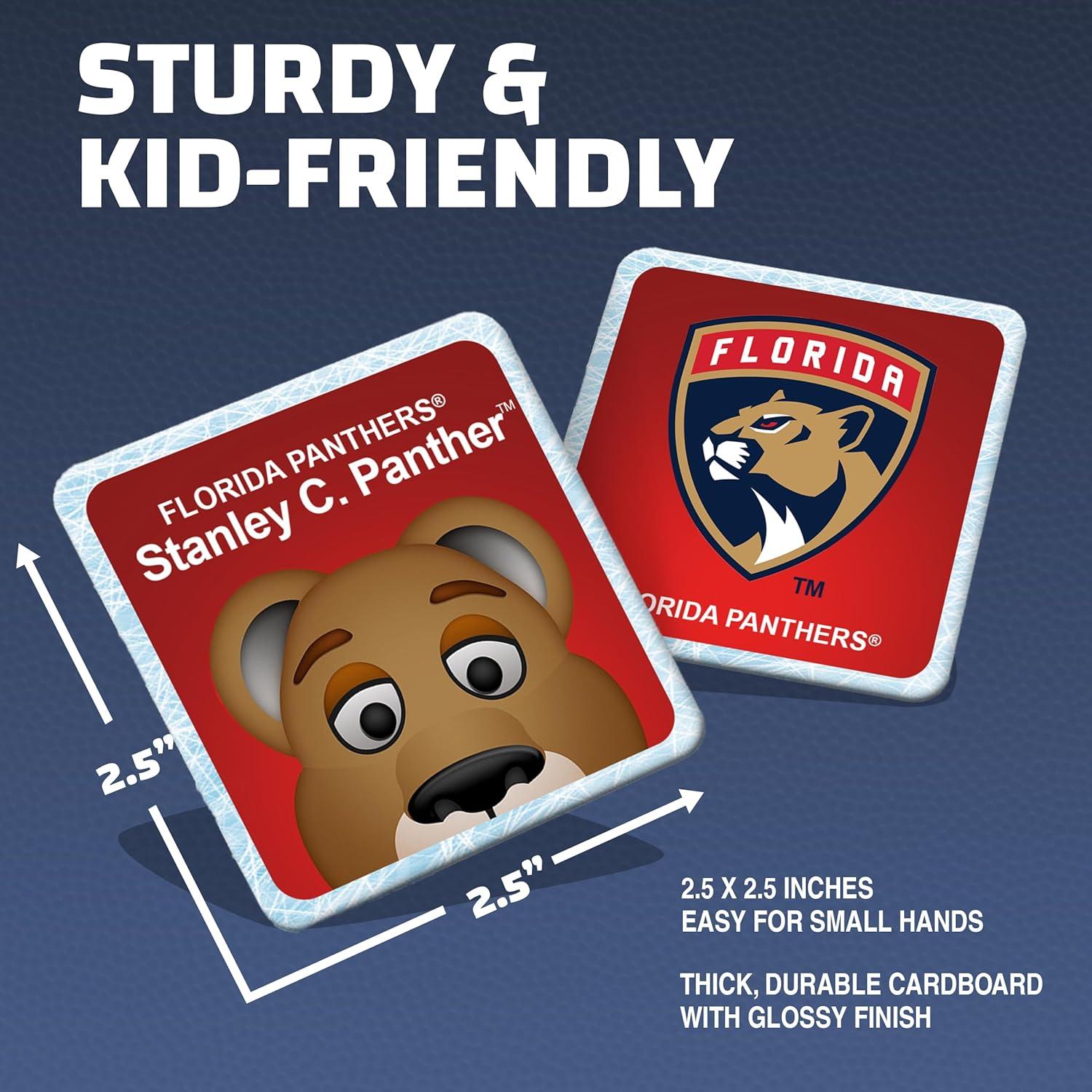 imageMasterPieces Sports NHL Mascots Matching Game for Kids and Family Officially Licensed Memory Game Featuring NHL Teams Educational Hockey Toys for Kids Ages 48 Boys and Girls