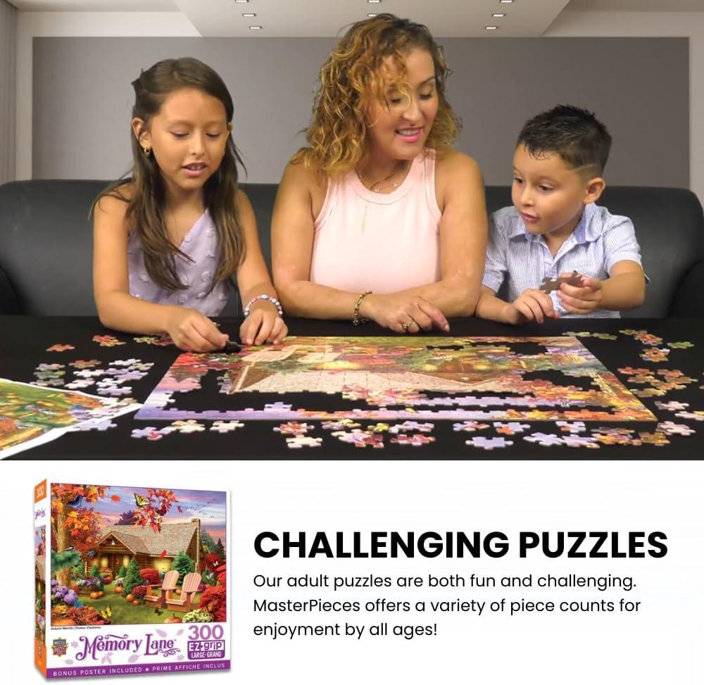 imageMasterpieces 300 Piece EZ Grip Jigsaw Puzzle Country Park 18x24300 Piece