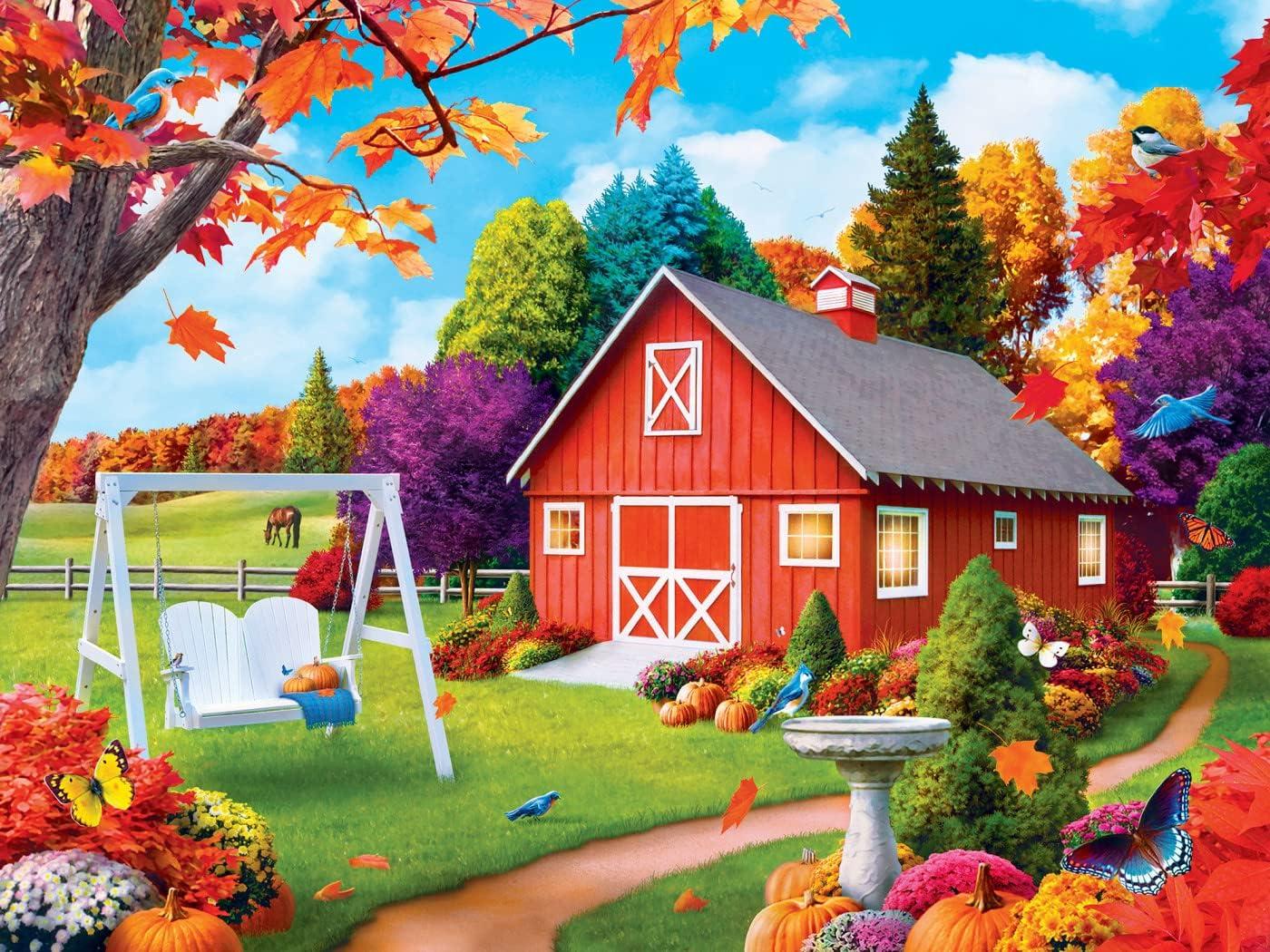 imageMasterpieces 300 Piece EZ Grip Jigsaw Puzzle Harvest Breeze 18x24300 Piece