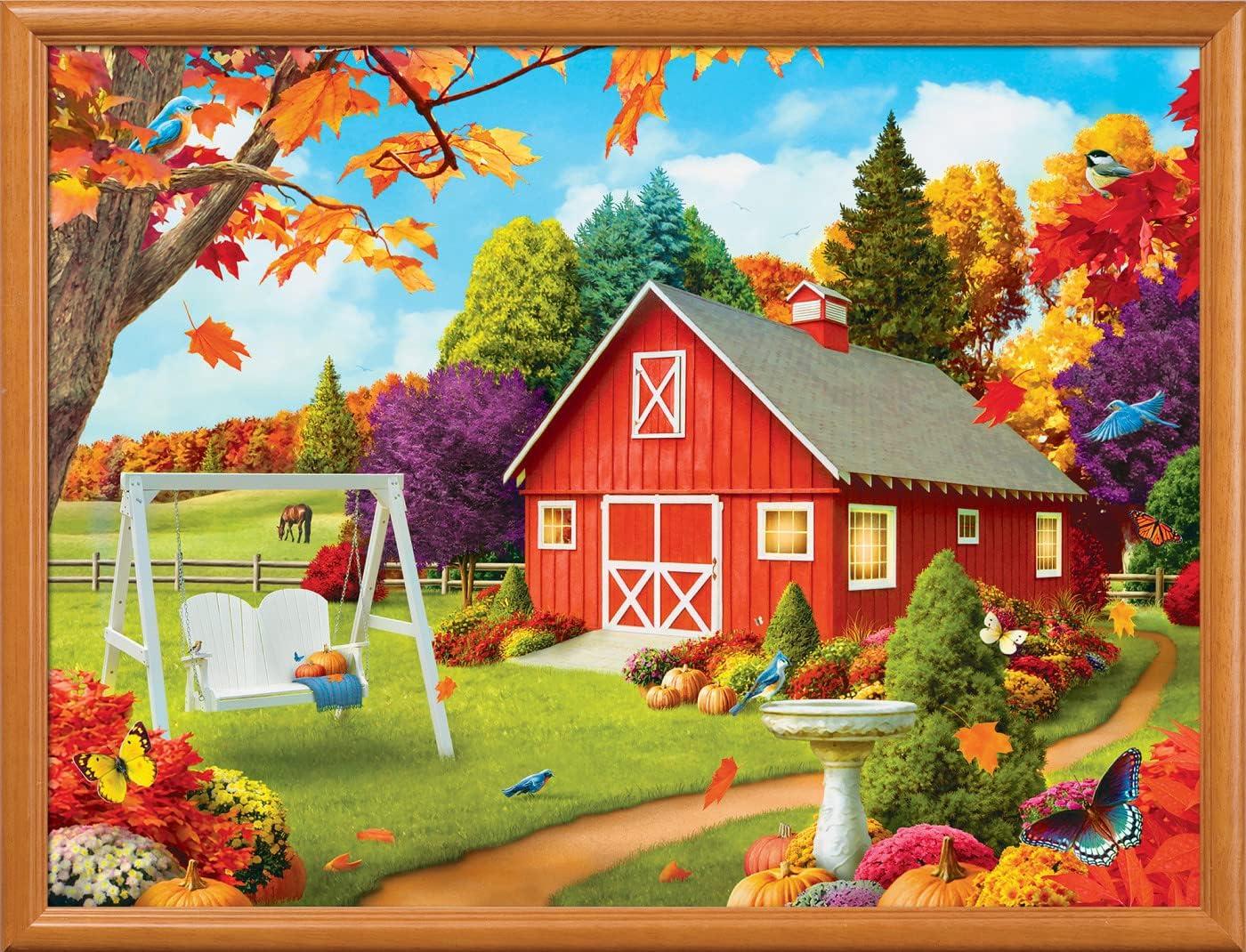 imageMasterpieces 300 Piece EZ Grip Jigsaw Puzzle Harvest Breeze 18x24300 Piece