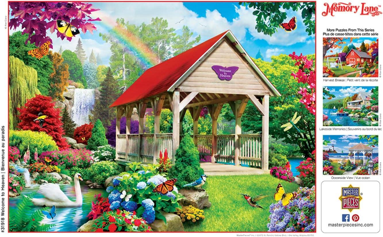 imageMasterpieces 300 Piece EZ Grip Jigsaw Puzzle Welcome to Heaven 18x24300 Piece