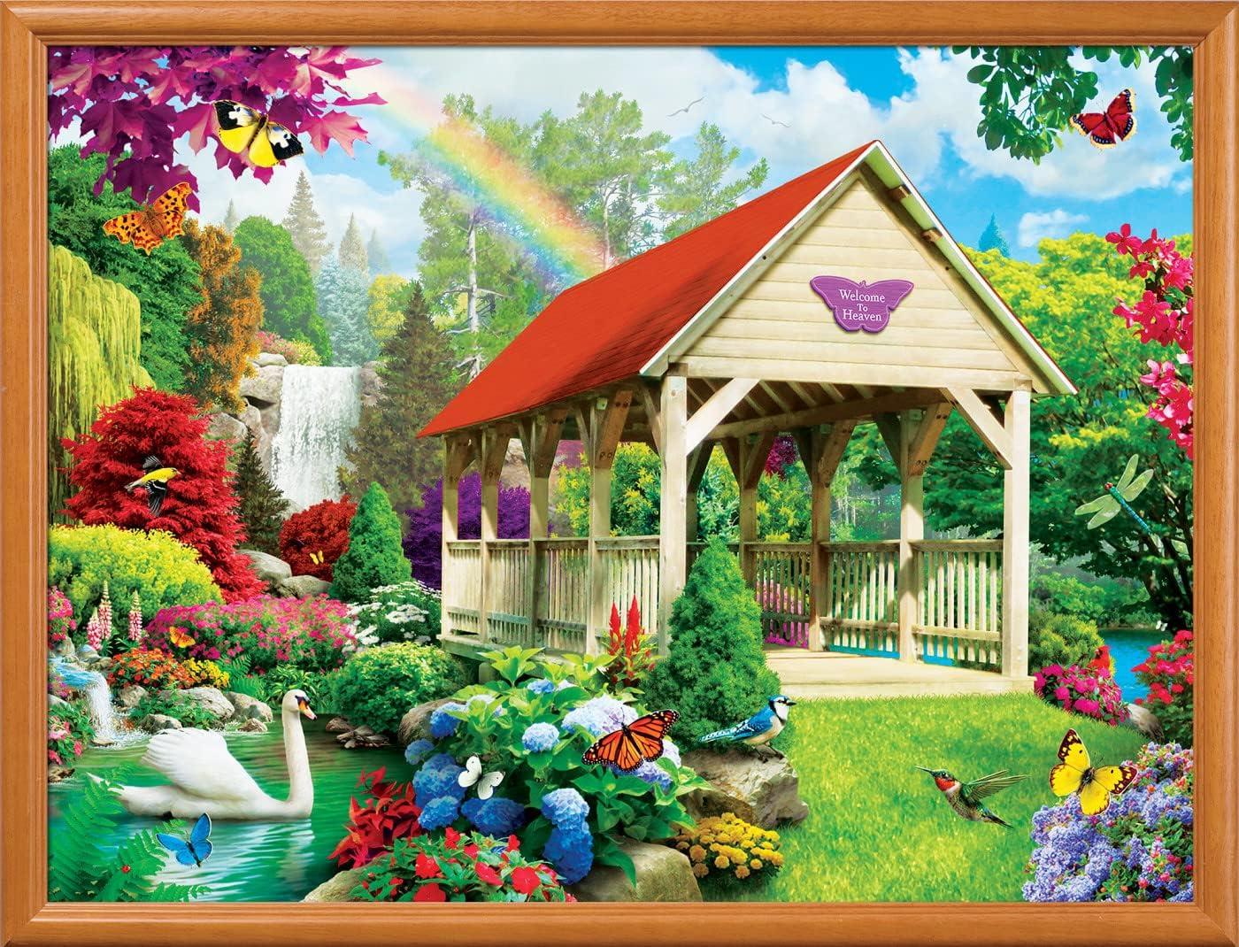 imageMasterpieces 300 Piece EZ Grip Jigsaw Puzzle Welcome to Heaven 18x24300 Piece