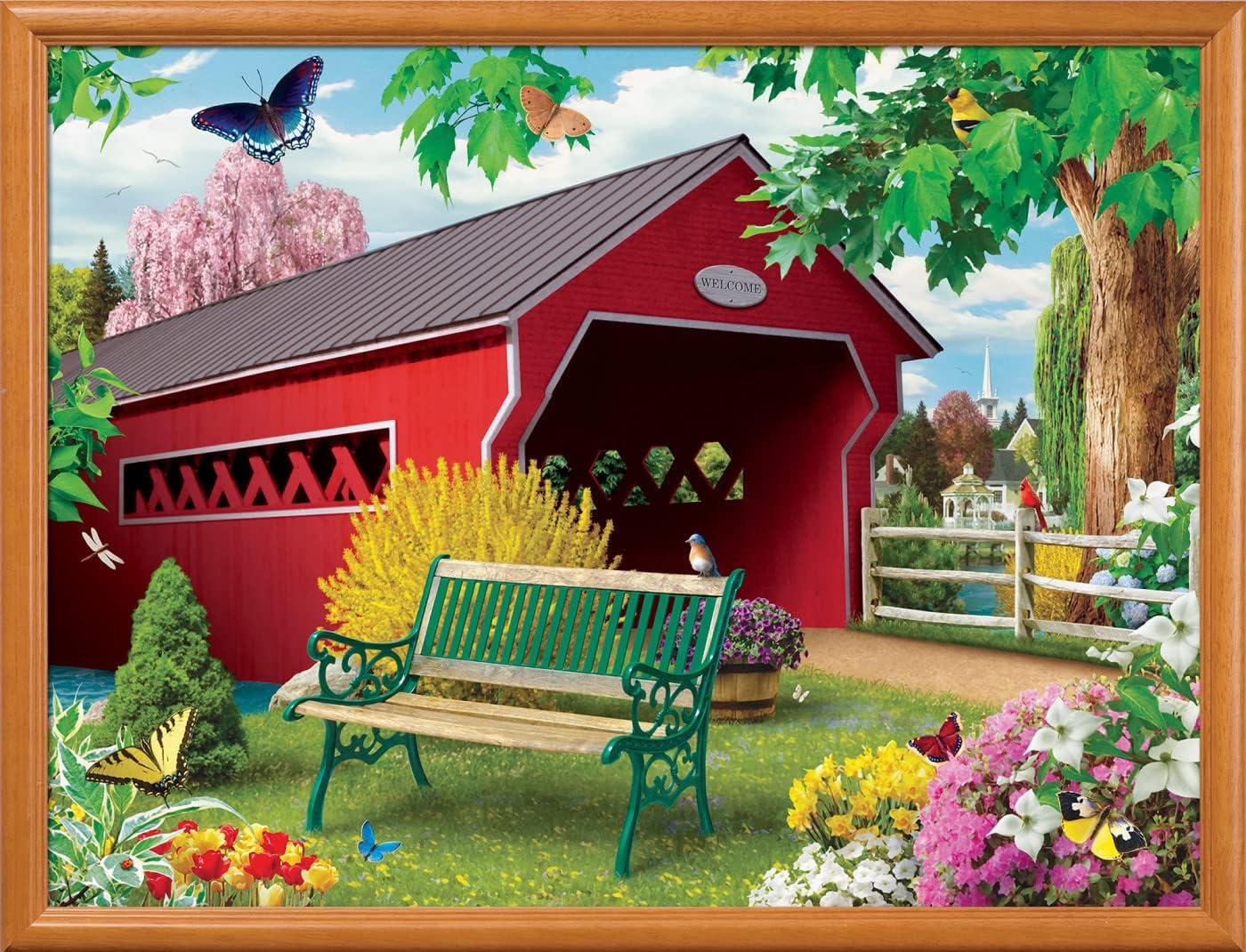 imageMasterpieces 750 Piece Jigsaw Puzzle for Adults and Family Free to Fly 18x24Springtime