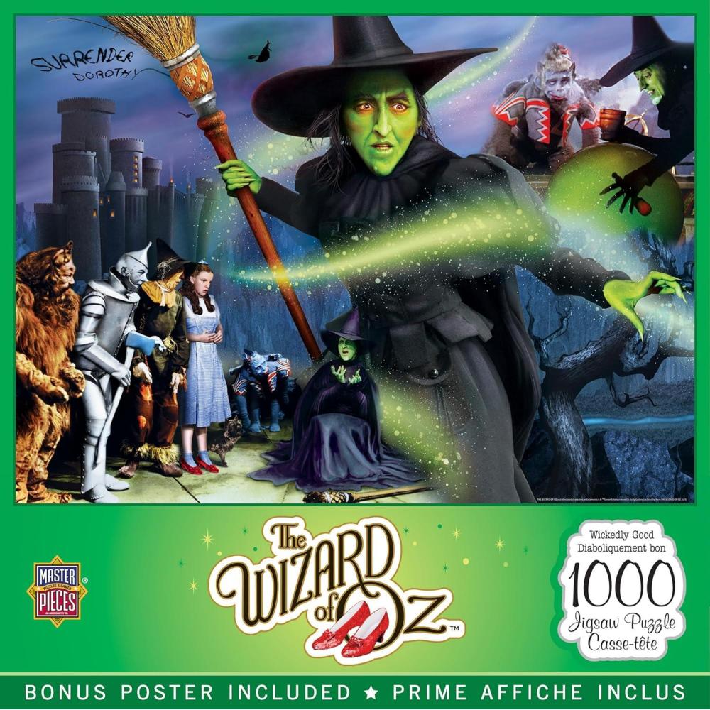 imageMasterPieces 1000 Piece Jigsaw Puzzle for Adults Family or Youth Off To See The Wizard 1925x2675Wickedly Good
