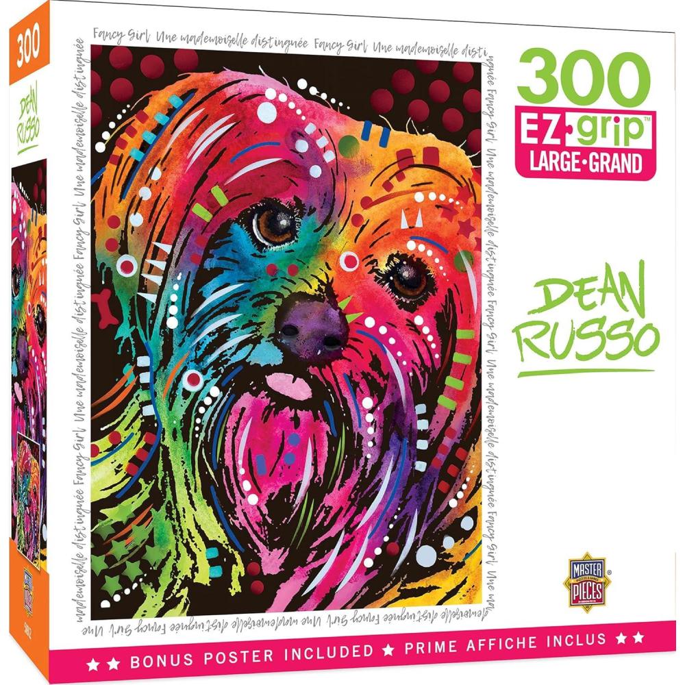 imageMasterPieces 300 Piece EZ Grip Jigsaw Puzzle Partners in Crime 18x24Fancy Girl