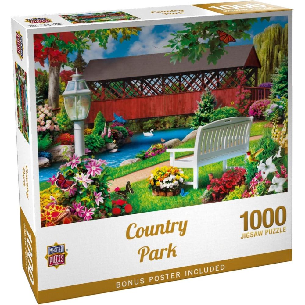 imageMasterpieces 300 Piece EZ Grip Jigsaw Puzzle Country Park 18x241000 Piece