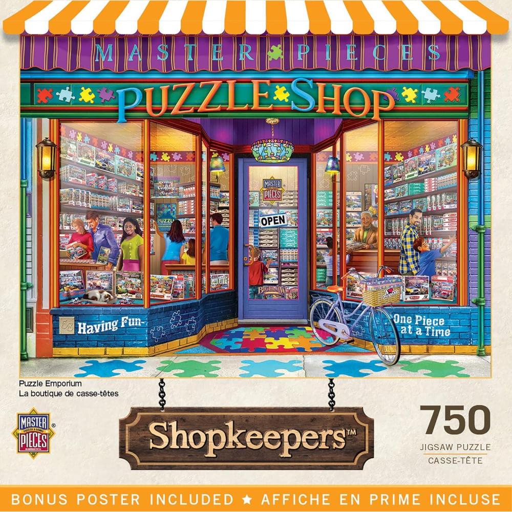 imageMasterpieces 750 Piece Jigsaw Puzzle for Adults and Family Lucys First Pet 18x24Puzzle Emporium